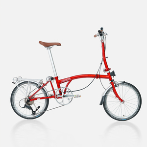 Xe đạp gấp thành phố nhỏ gọn CRANSTON 20 inch, 9 tốc độ, phanh đôi V, khung gấp ba, bộ trục giữa CNC 53T, bánh xe 20 inch - Product Image 4