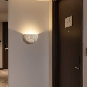 Modern Natural Travertine Wall Lamp up &amp; Down LED <strong>Sconce</strong> <strong>Light</strong> for Home Office in 60cm / 90cm / 120cm Sizes - Product Image 5