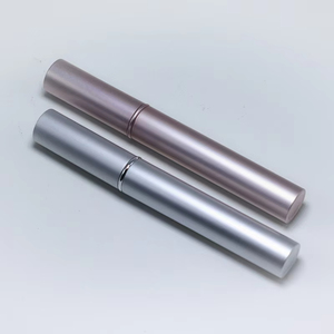 Emballage personnalisé en aluminium argenté et doré pour tubes d'eye-liner, conteneur de 5 ml, tube vide pour sérum de croissance des cils avec pinceau - Product Image 4