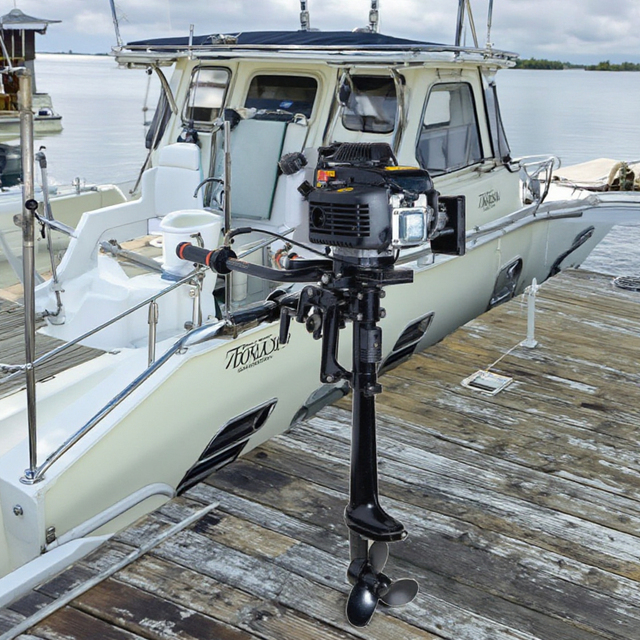 High Quality 4.0hp Air Cooled 55CC Boat Motor Engine Assembly for Kayak Marine Diesel Engine Applications