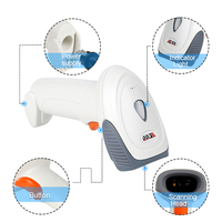 EDOO Scanner de codes à barres 1D/2D avec poignée H41-10 confortable USB Plug and Play Vente en gros pour supermarché Type d'interface Com
