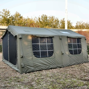 <span class=keywords><strong>Tente</strong></span> de camping <span class=keywords><strong>gonflable</strong></span> <span class=keywords><strong>XXL</strong></span> de 17,28 m², imperméable, <span class=keywords><strong>tente</strong></span> pneumatique 4 saisons, abri familial pour voyages en plein air - Product Image 2