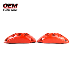 ชุดเบรกมอเตอร์สปอร์ต OEM ใหม่ ชุดอัพเกรดคาลิปเปอร์และจานเบรกสีแดงสมรรถนะสูง ปรับปรุงประสิทธิภาพได้ 50% คุณภาพสูง 1 - Product Image 2