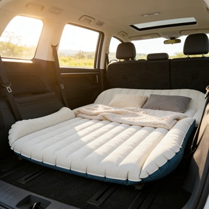 Lit gonflable pour voiture en gros avec <span class=keywords><strong>pompe</strong></span> à air intégrée, gonflage rapide, utilisation facile pour SUV, berline, <span class=keywords><strong>camping</strong></span> en plein air, voyage - Product Image 4