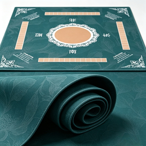 Sac de transport pliable moderne de luxe, antidérapant et imperméable pour jeux de cartes, jeux de société, tuiles, tapis de mahjong - Product Image 5