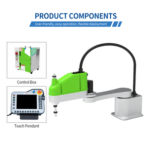 Robot Industrial Scara Horizontal de 8 kg de Carga Útil, Alcance de 800 mm, Brazo Robótico Industrial de 4 Ejes para Carga, Descarga y Apilado - Product Image 1