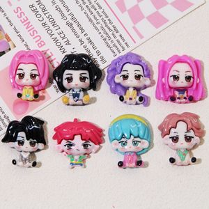 Colgantes de resina de chica mágica con base plana para pegamento cremoso, accesorio DIY para fundas de teléfono, figura femenina de fantasía, material para manualidades - Product Image 2