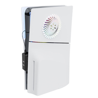 Kit de remplacement RGB de haute qualité et ensemble HUB pour PS5 Slim (éditions avec lecteur de disque et numérique) – Accessoires de jeu essentiels