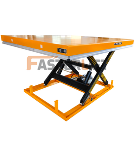 Mesa elevadora de tijera eléctrica Fasterlift con plataforma CE para elevación de altura Elevador de tijeras eficiente - Product Image 4