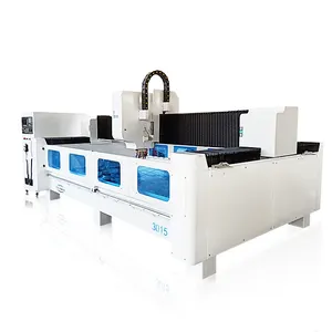 Çok fonksiyonlu mermer granit tezgah lavabosu delik kesme parlatma makinesi CNC Router taş oyma oyma makinesi