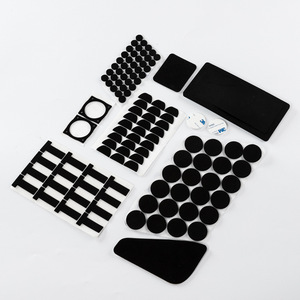 Dày Chống Trượt Tự Dính Silicone Bọt Tấm Cao Su Chân Pad Chống Sốc Hình Bầu Dục Mat Bảo Vệ Cho Bàn Phím Cơ Sở Tủ - Product Image 3