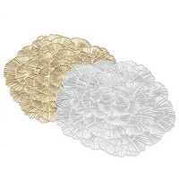 Nouveau dessous-de-plat isolant antidérapant anti-brûlure en PVC, style chinois, pour table à thé, tapis décoratif