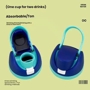 Bottiglia d'Acqua in Acciaio Inox Personalizzabile OEM 16oz 19oz 24oz 28oz 32oz Senza BPA con Coperchio per Viaggi - Product Image 5