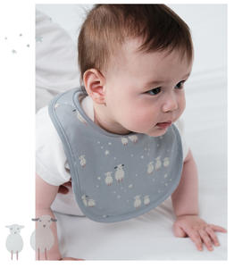 ชุดผ้าถักผ้าฝ้าย2ชั้นชุด3ชิ้นสำหรับเด็กทารกแรกเกิดผ้าถักลาย100% นุ่มมาก - Product Image 6