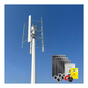 Éolienne à axe vertical 50KW 30KW 20KW 10KW 5KW 48V/220V/380V pour usage domestique RX-HV 5KW 20KW 30KW 50KW Hybride - Product Image 1
