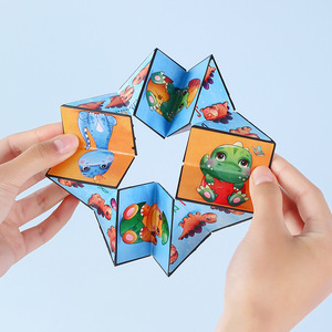 Cubo mágico Panda 3x3, cubo de Rubik, juguete educativo para niños de 5 a 7 años, rompecabezas de plástico Unisex, regalo - Product Image 3