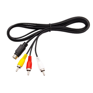 สายอะแดปเตอร์ 3RCA เป็น 9 พิน สำหรับกล่องทีวี สายสัญญาณเสียงและวิดีโอ 1.5 เมตร/5 ฟุต สายอะแดปเตอร์ RCA <span class=keywords><strong>AV</strong></span> สเตอริโอคอมโพสิต สายเกมสำหรับเครื่องเล่นเกม SEGAs Genesis - Product Image 4