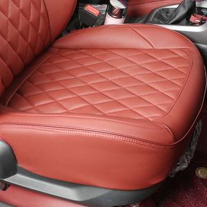 ชุดป้องกันหนังหุ้มเบาะรถยนต์หนังแท้ทุกชิ้นดีไซน์ประดับเพชรหุ้มเบาะรถยนต์ <span class=keywords><strong>Volkswagen</strong></span> Toyota - Product Image 4