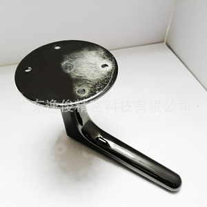 Customizable Aluminum Alloy <b>Sofa</b> <b>Leg</b> 120mm Graphite Modern Heavy Duty Furniture Support - Product Image 1