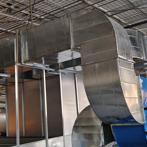 Système d'alimentation en air et d'échappement pour la décoration de la pièce Conduit de ventilation avec cabines de pulvérisation Revêtement de <span class=keywords><strong>peinture</strong></span> Composants du noyau Moteur - Product Image 2