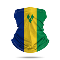 Cache-cou tubulaire personnalisé de haute qualité avec motif drapeau de la Slovaquie pour le sport, le cyclisme, la pêche et les accessoires quotidiens – Vente en gros