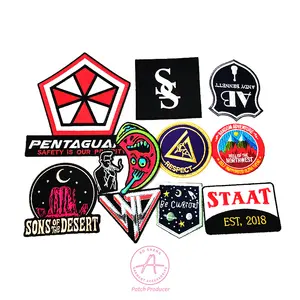 Custom Embroidered Patches Sew On Clothes Quality Heat Transfer Embroidery Patches Of High Quality