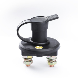 Battery Disconnect Switch 2 Hole Key Type For Rv Boat <b>Yacht</b> Car Power Isolator Plastic Brass - Product Image 2