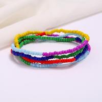 Perles de taille multicolores de style bohème, chaîne de ventre africaine, bijoux de corps pour femmes, accessoire de vacances de plage d'été