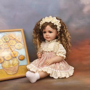 Muñeca Reborn de Vinilo de Alta Calidad de 22 Pulgadas, Muñeca Bebé Realista y Hermosa, Juguete de Compañía para Niños, Regalo Encantador para Niñas - Product Image 2