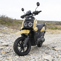 Motocicleta Eléctrica de Fábrica OEM de 60v 72v con SKD CKD 3000W, Scooter Eléctrico Todoterreno de Largo Alcance, Bicimoto Eléctrica para Adultos