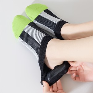 Calcetines invisibles de punto para mujer, sin talón, antideslizantes, transpirables, de corte bajo, que absorben el sudor, estilo 2025, novedad de verano - Product Image 4