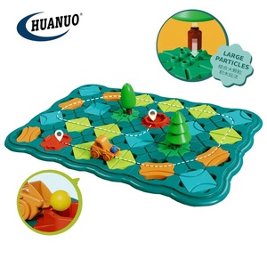 HUANUO gioco da tavolo educativo intelligente <span class=keywords><strong>logica</strong></span> 38 pz Road break through costruire un gioco <span class=keywords><strong>di</strong></span> pista puzzle <span class=keywords><strong>rompicapo</strong></span> per bambini - Product Image 2