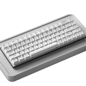 Clavier de jeu mécanique USB 3.0 filaire avec rétroéclairage RVB personnalisable, style ergonomique de bureau, en plastique durable, pour ordinateur de bureau - Product Image 1