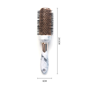 Brosse à cheveux ronde professionnelle pour le séchage au sèche-cheveux, brosse volumisante à baril rond, brosses de coiffage, peigne - Product Image 2
