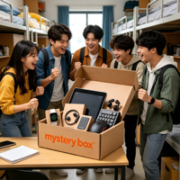 Boîte Mystère Électronique Mixte 3C Avancée 2026 – 1 à 3 Pièces au Choix Aléatoire : Montre Connectée, Haut-parleur, Écouteurs TWS – Cadeau Surprise