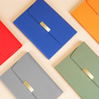 Coffret cadeau d'accueil pour entreprise, carnet de notes de luxe en cuir PU avec boîte cadeau, stylo et clé USB