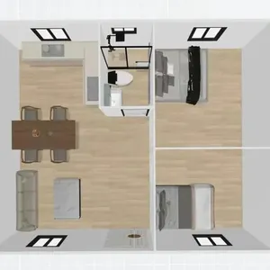 Casa Contenedor de Acero Personalizada de 30 pies, Villa Móvil de Alta Gama - Product Image 2