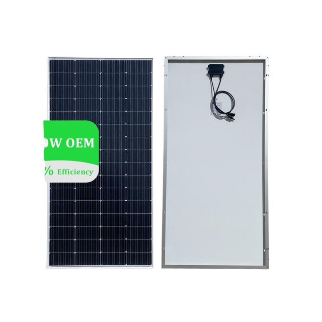 DOKIO 200w 18v Rigid Glass Solar Panel Monocrystalline to Charge 12v Battery(Vented AGM Gel) or Off-Grid/RV,Boat