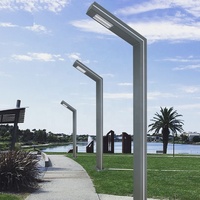 Eclairage de voie LED Extérieur Jardin Lumière Led Paysage/voie Lumières AC 220V Économie d'énergie Alliage d'aluminium 80 LED Puce 20W IP65
