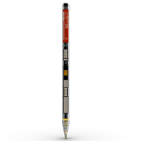 Wisoneng 10PRO Stylet de luxe pour iPad Chargement par adsorption magnétique avec détection de l'inclinaison du rejet de la paume Batterie 10 heures