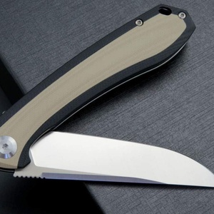 มีดพับใบมีดเหล็ก D2 ด้ามจับ G10 สแตนเลส พกพาสะดวก ใช้สำหรับตั้งแคมป์และป้องกันตัว มีหลายสี รับผลิตตามแบบ OEM - Product Image 6