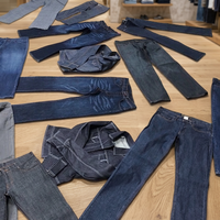 Ropa Overstock para mujer, pantalones vaqueros de longitud completa, Vaqueros Overstock para mujer, de cintura media
