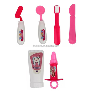 Juego de simulación de juguete: Kit médico y dental para niños y niñas, con herramientas de dentista y accesorios de juego de rol de <span class=keywords><strong>doctor</strong></span>. - Product Image 3