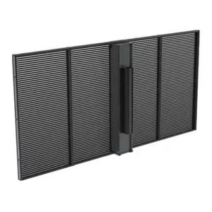 Floor standing portable digital sign Billboard LED Flexible Video <b>Wall</b> p3.91-7.82 Curtain Transparent <b>Display</b> for Subway Station - Product Image 3