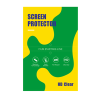 Machine de découpe de films protecteurs d'écran en TPU hydrogel HD transparent, 4 couches, film avant et arrière, autocollant 120*180mm