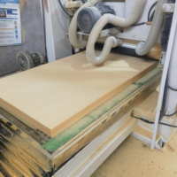 Feuille de mousse en PVC simple Divinycell 80 kg/m³ pour la construction de bateaux marins