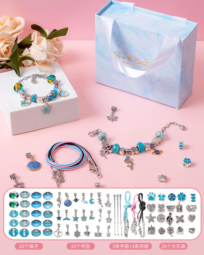 Bracciale con perline [enigma] per un look semplice.