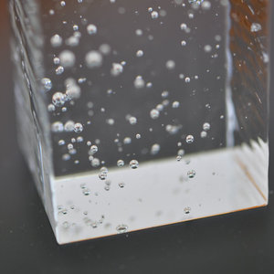Decorativo solido building bolla di mattoni di vetro lucido frullato di acqua bolla di vetro blocco - Product Image 3