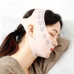 Al por mayor, barato, banda suave para adelgazar el rostro, correa de elevación para doble mentón, cinturón de estiramiento facial en V - Product Image 5