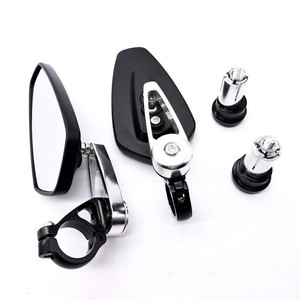 Accesorios Retro para Motocicleta, Listos para Enviar - Espejo Retrovisor de Aluminio Modificado para Manillar de Moto - Product Image 3